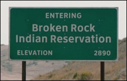 Réserve de Broken Rock Yellowstone