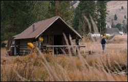 La petite cabane de Yellowstone